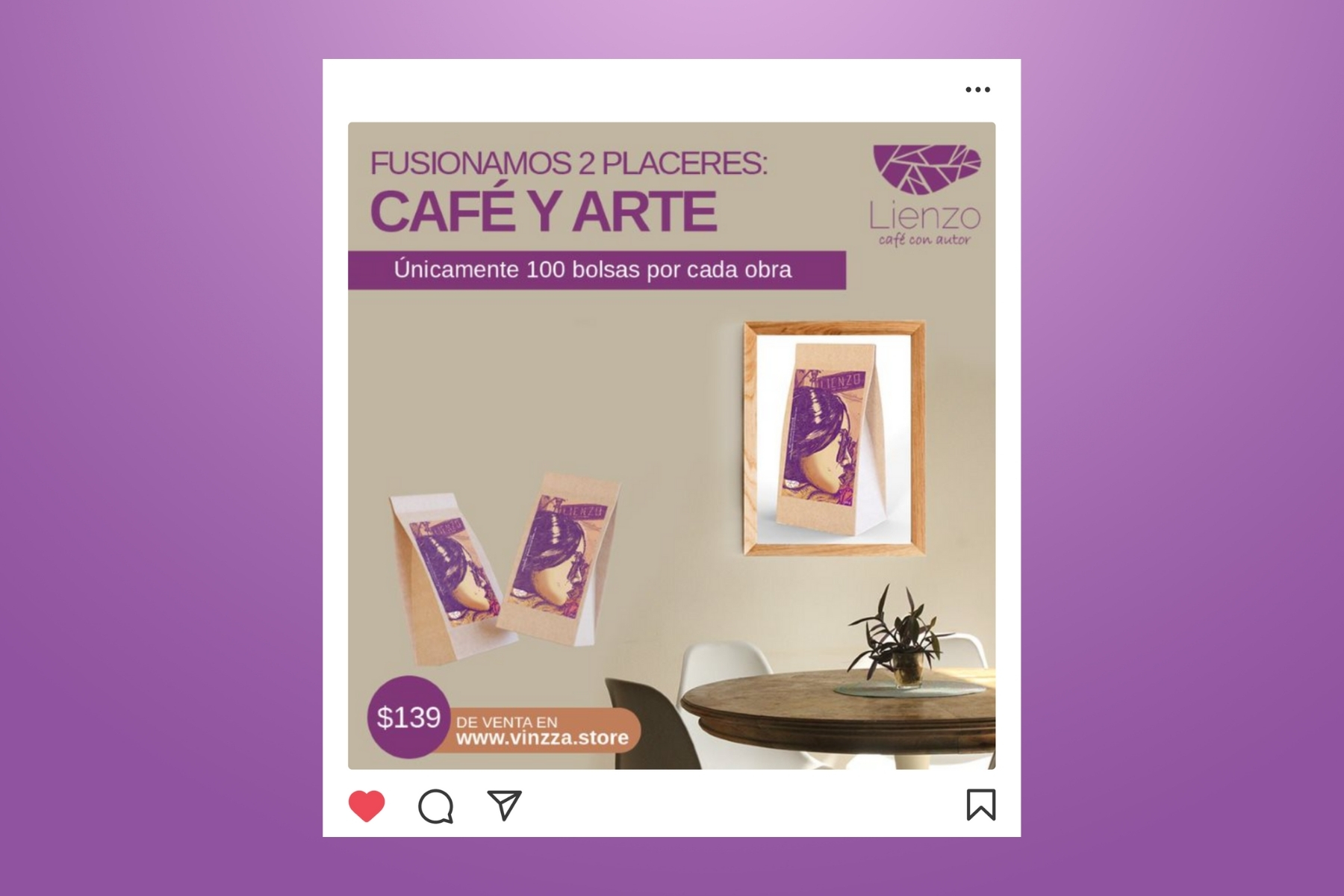 Lienzo · Café con autor