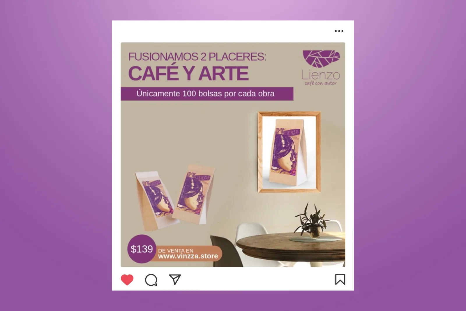Lienzo · Café con autor