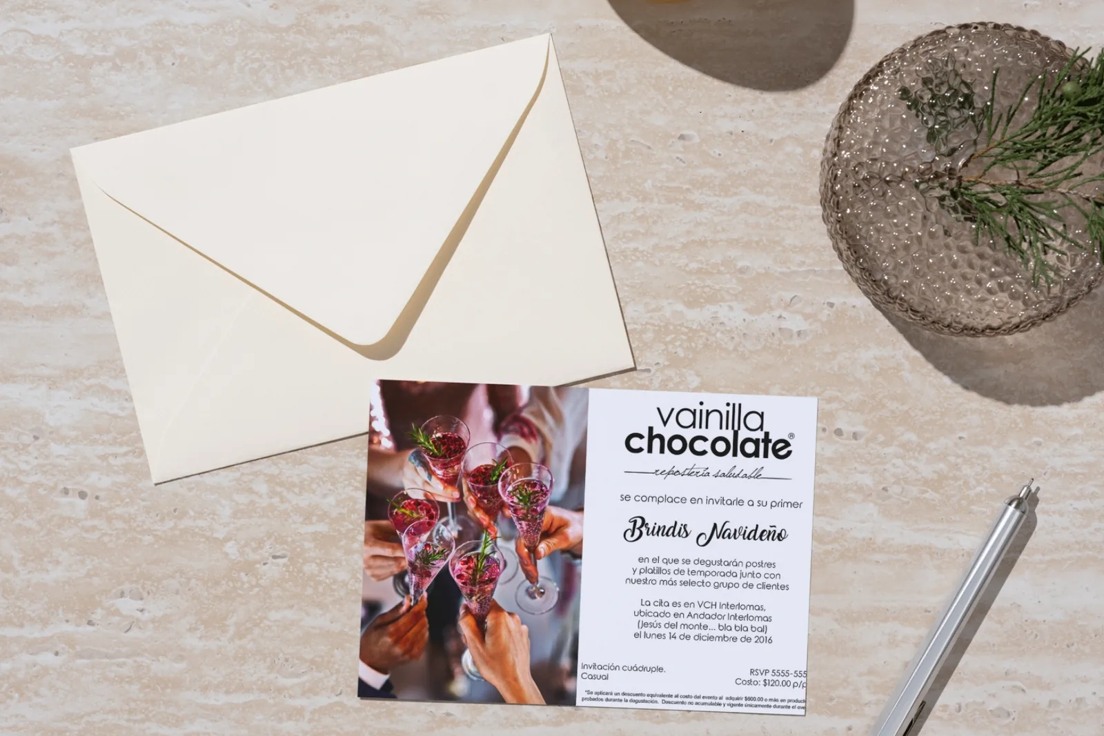 Vainilla Chocolate · Repostería saludable