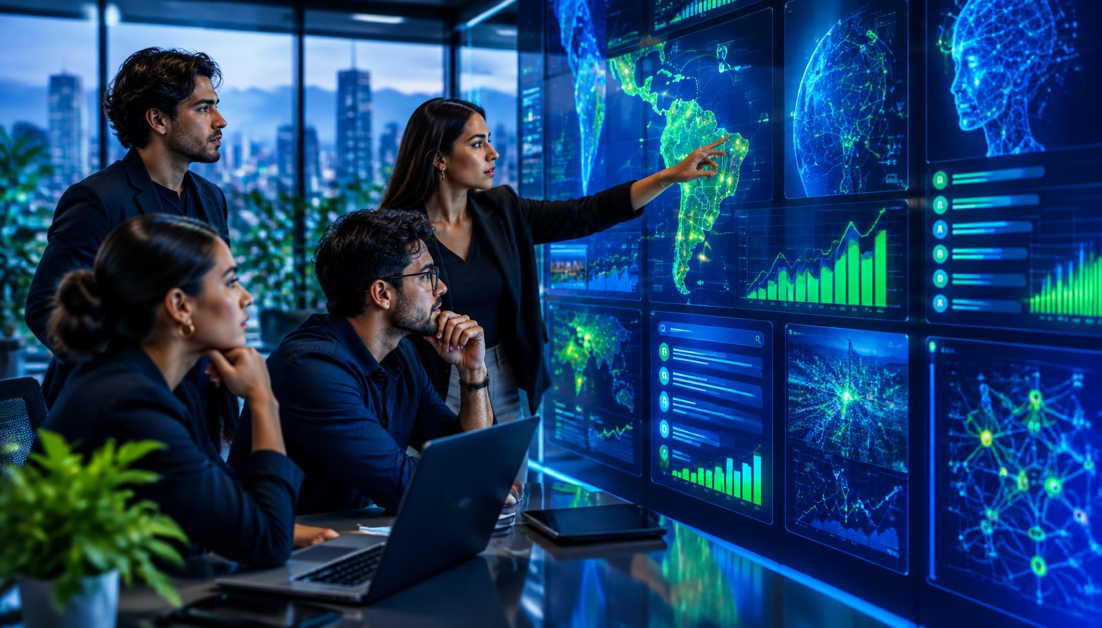 CRICK Studio team analyzing search visibility and digital performance